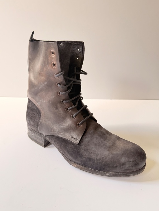 officine creative mens suede and leather boots men\'s sz 42.5 eu or 9.5 US. main image 10